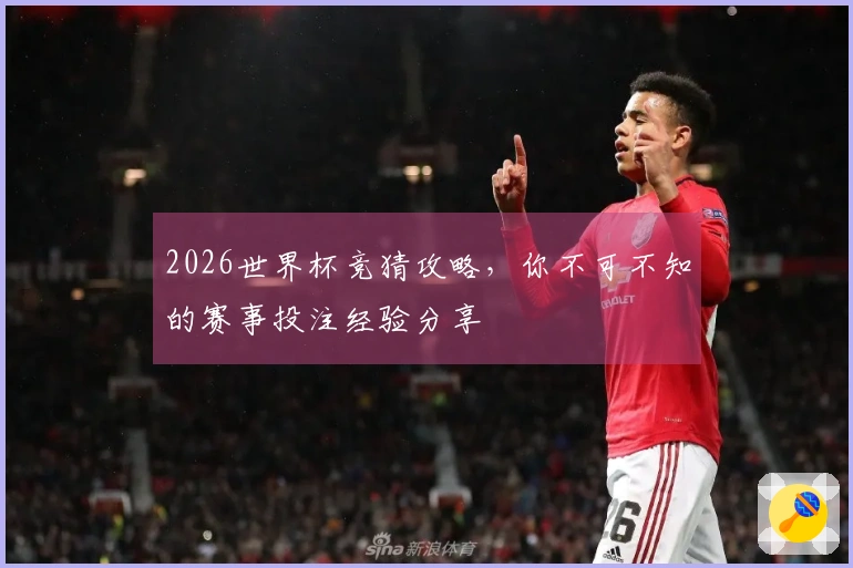 2026世界杯竞猜攻略，你不可不知的赛事投注经验分享